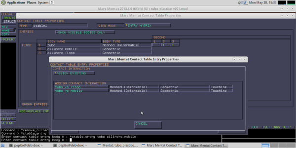 CONTACT INTERACTION -> ACTIVE -> tubo_vs_mobile -> OK